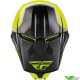 Fly Racing Kinetic Vision Youth Motocross Helmet - Fluo Yellow (M/L)