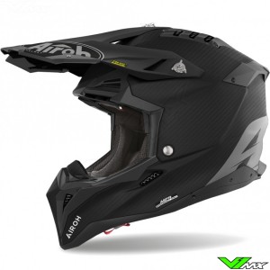 Airoh Aviator 3 Carbon Motocross Helmet - Black
