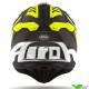 Airoh Aviator 3 Glory Motocross Helmet - Fluo Yellow