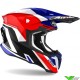 Airoh Twist 2.0 Shaken Motocross Helmet - Red / Blue / White