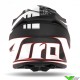 Airoh Twist 2.0 Mask Motocross Helmet - White / Black / Red
