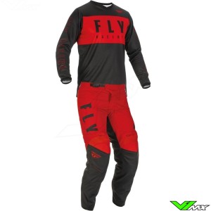 Fly Racing F-16 2022 Kinder Crosspak - Rood (20/22/26/...)