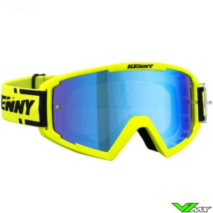 Kenny Track+ Youth Motocross Goggle - Fluo Yellow
