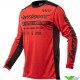 Fasthouse Grindhouse Domingo 2023 Cross Shirt - Rood / Zwart (M)