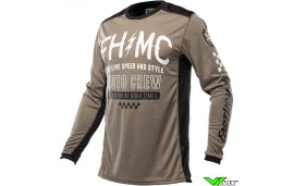 Fasthouse Grindhouse Cypher Motocross Jersey - Moss / Grey (M)