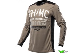 Fasthouse Grindhouse Cypher 2023 Cross Shirt - Moss / Grijs (M)