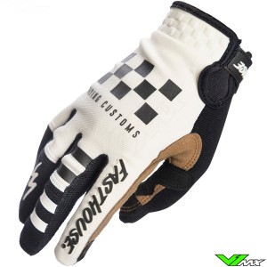 Fasthouse Speed Hot Wheels 2023 Motocross Gloves - White / Black