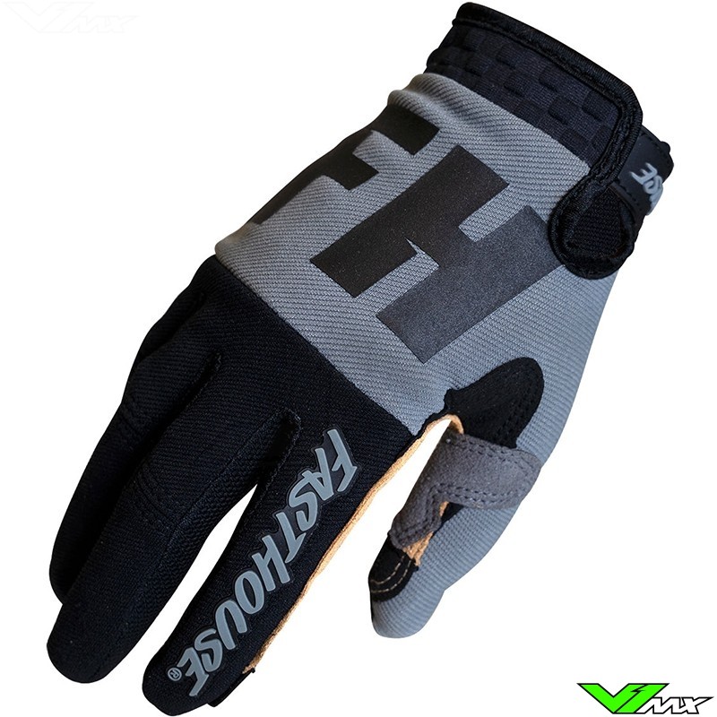 Fasthouse Speed Remnant Crosshandschoenen - Grijs (M/L)
