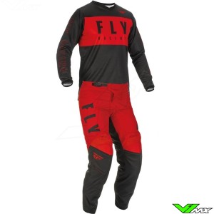 Fly Racing F-16 2022 Motocross Gear Combo - Red