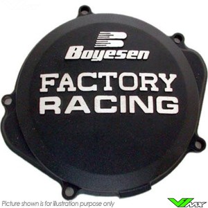 Boyesen Clutch Cover Black - Honda CR125