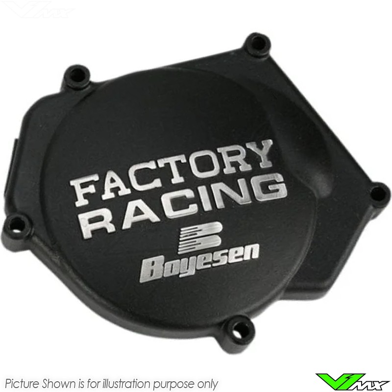 Boyesen Ignition cover Black - KTM 65SX Husqvarna TC65 GasGas MC65