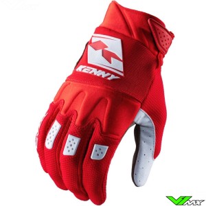 Kenny Track 2023 Youth Motocross Gloves - Red