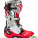 Alpinestars Tech 10 Vision SX Motocross Boots - Black / White / Silver / Fluo Red