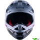 Alpinestars Supertech S-M10 Daytona 23 Motocross Helmet - Haze Gray / Fluo Orange / Rhodamine