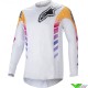 Alpinestars Techstar Daytona 23 Motocross Jersey - Haze Gray / Fluo Orange / Rhodamine