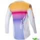 Alpinestars Techstar Daytona 23 Cross Shirt - Haze Grijs / Fluo Oranje / Rhodamine