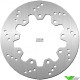 Brake disc front NG round fixed 240mm - Kawasaki KDX200 KLR250 