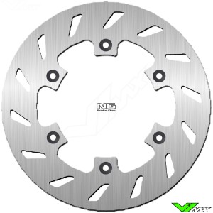 Brake disc rear NG round fixed 220mm - Husaberg FE350 FE400 FE501 Husqvarna CR125 WR125 TC610 