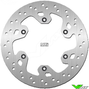 Brake disc rear NG round fixed 240mm - Suzuki RM125 RM250 