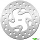 Brake disc rear NG round fixed 160mm - KTM 65SX 