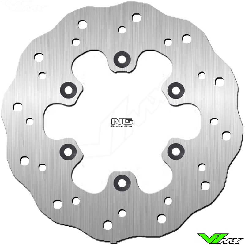 Brake disc front NG wave fixed 220mm - Kawasaki KX80 KX85 KX100 