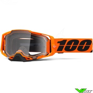 100% Armega CW2 Motocross Goggles - Clear Lens
