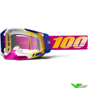 100% Racecraft 2 Mission Motocross Goggles - Clear Lens