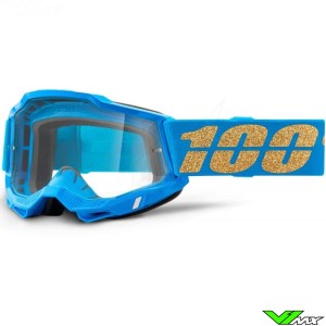 100% Accuri 2 Waterloo Motocross Goggles - Clear Lens