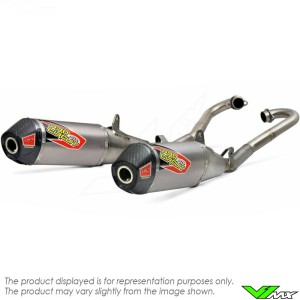 Pro Circuit T-6 Euro Dual Uitlaat systeem - Honda CRF250R CRF250RX