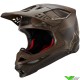 Alpinestars Supertech S-M10 Squad 23 Crosshelm - Donker Bruin / Kangaroo / Goud