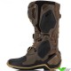 Alpinestars Tech 10 Squad 23 Motocross Boots - Dark Brown / Kangaroo / Gold
