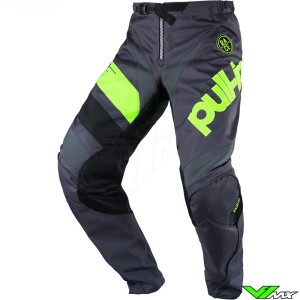 Pull In Challenger Race 2020 Motocross Pants - Charcoal / Lime (28)