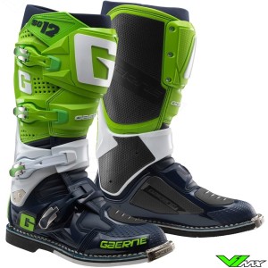 Gaerne SG-12 Motocross Boots - Green / Navy