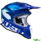 Just1 J18 F Hexa Motocross Helmet - Blue