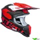 Just1 J18 F Hexa Motocross Helmet - Red