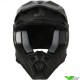 Just1 J22 Carbon Solid Youth Motocross Helmet - Matte Black