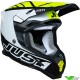 Just1 J22 Dynamo Motocross Helmet - Fluo Yellow / Black / White