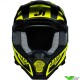 Just1 J22 Falcon Youth Motocross Helmet - Fluo Yellow