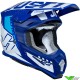 Just1 J22 Falcon Youth Motocross Helmet - Blue