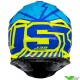 Just1 J39 Poseidon Motocross Helmet - Fluo Yellow / Blue