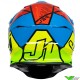 Just1 J39 Thruster Motocross Helmet - Fluo Yellow / Blue / Red