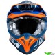 Just1 J39 Thruster Motocross Helmet - Blue / Orange