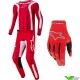 Alpinestars Fluid Lurv 2024 MX Gear Combo - Mars Red (34/36/..)