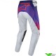Alpinestars Racer Hoen 2024 Motocross Pants - Light Grey / Hot Orange