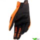 Alpinestars Racer Hoen 2024 Motocross Gear Combo - Light Grey / Hot Orange