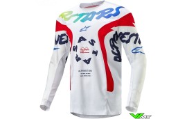 Alpinestars Racer Hana 2024 Motocross Jersey - White / Multicolor