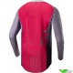 Alpinestars Supertech Dade 2024 Cross shirt - Iron / Berry Rood
