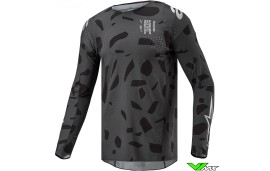 Alpinestars Techstar Graphite 2024 Cross shirt - Zwart / Camo (M/XL)