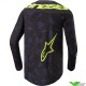 Alpinestars Techstar Rantera 2024 Motocross Jersey - Black / Navy / Fluo Yellow (XL)