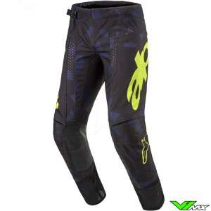 Alpinestars Techstar Rantera 2024 Motocross Pants - Black / Navy / Fluo Yellow